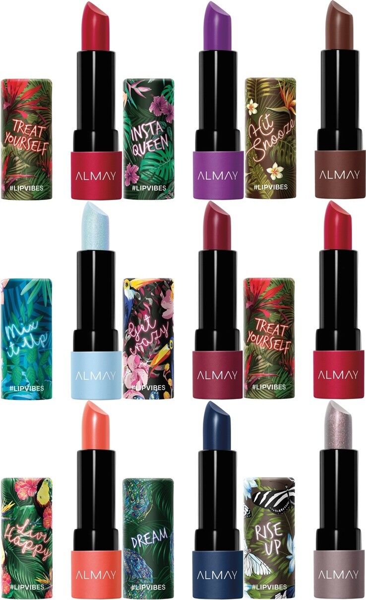 2-Pack Almay Lip Vibes Lipstick