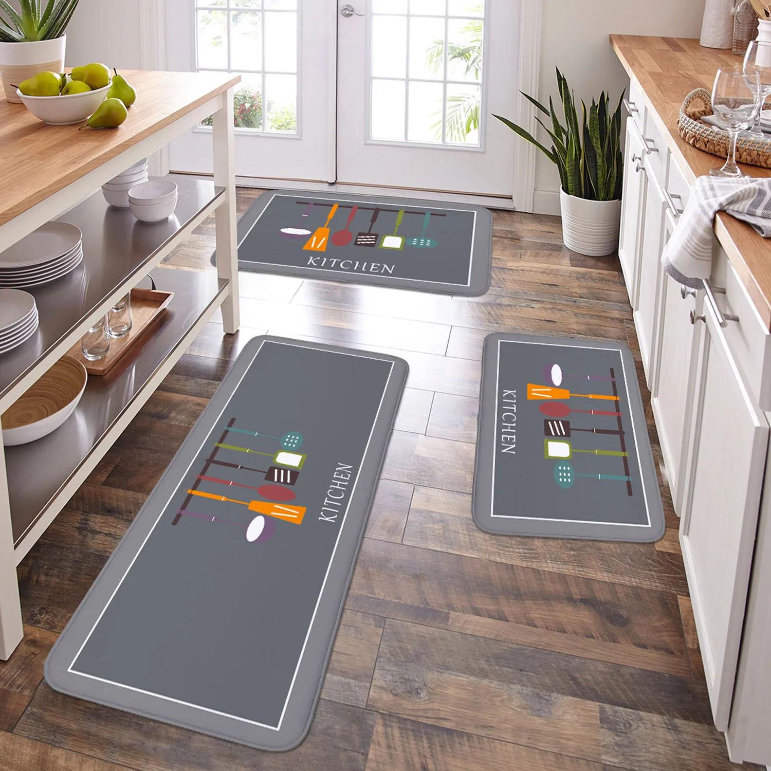 Absorbent Non-Slip Sponge Mat (Machine Washable)