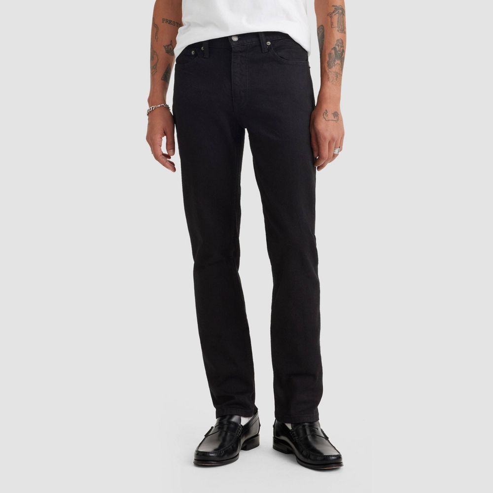 Levi's Men's 511 Slim Fit Jeans - Black Denim 32x30: Heavyweight Cotton, Mi