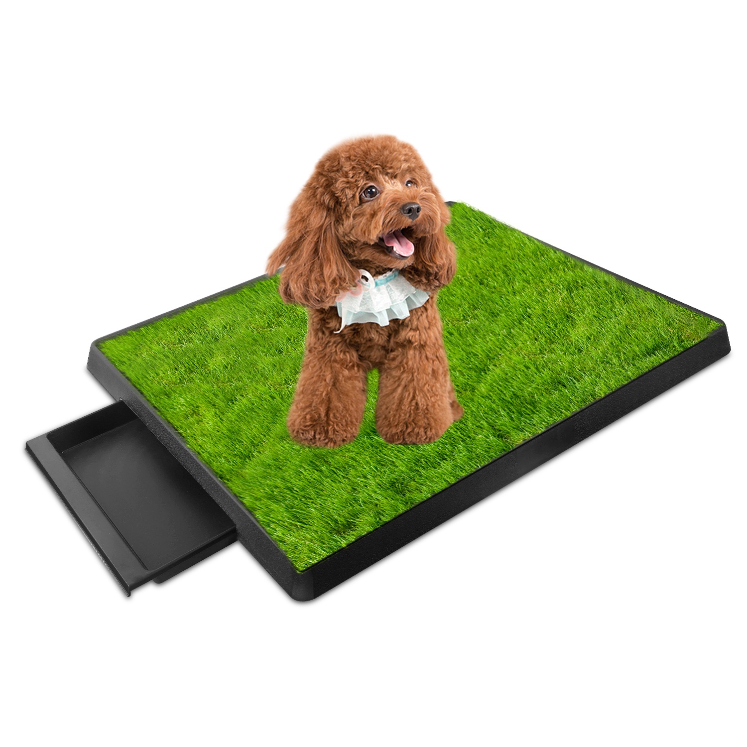 Grass Patch For Dogs Artificial Grass Dogs Potty w/ Tray