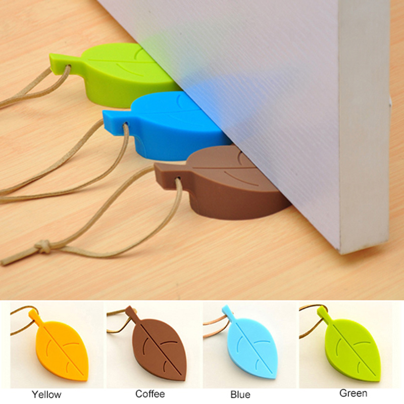 Cute Leaf Style Silicone Door Stop Cute Leaf Style Silicone Door Stop