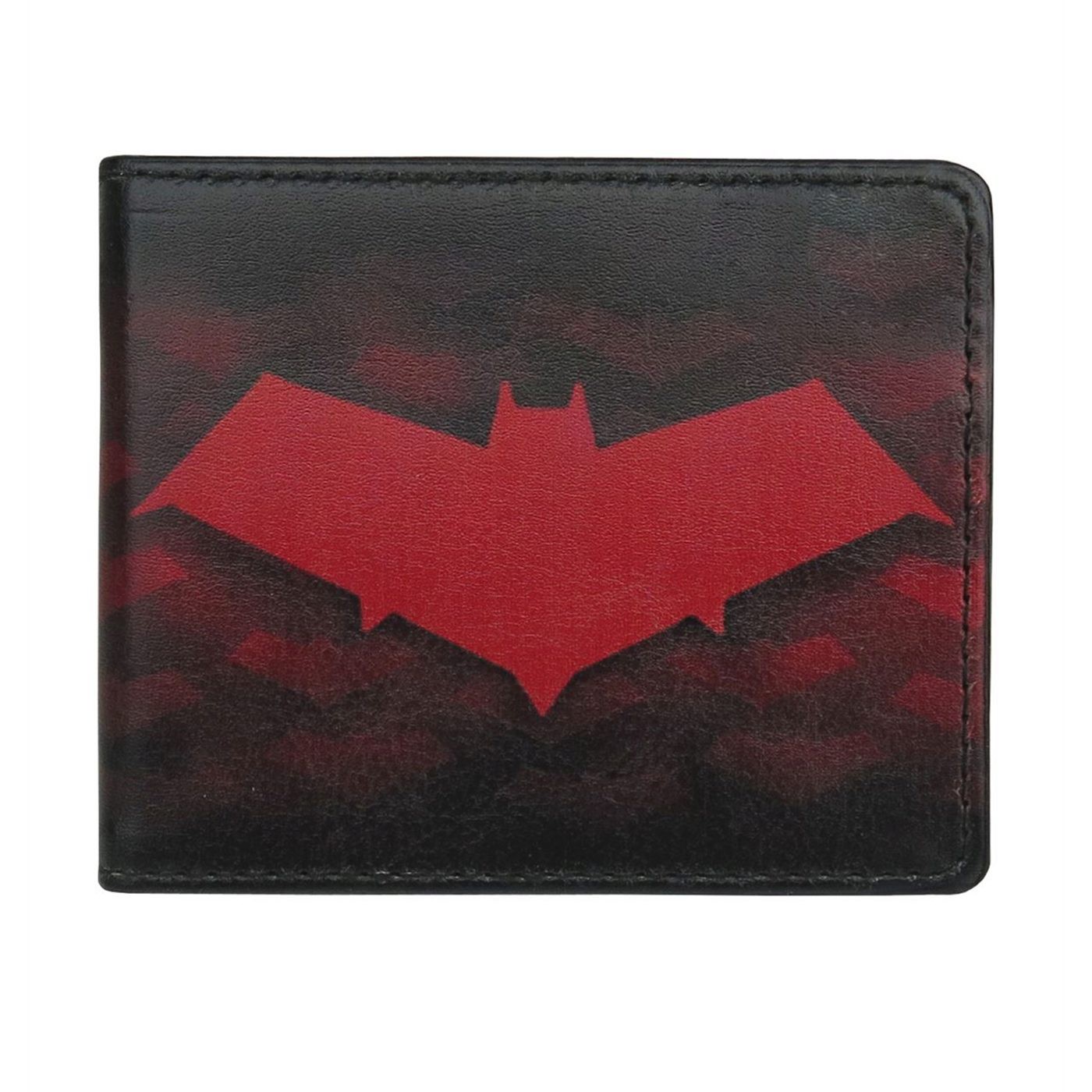 Red Hood Symbols All-Over Print Bi-Fold Wallet