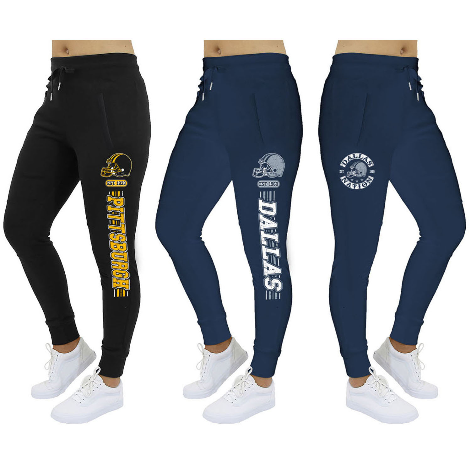 Women's Football Stripes Joggers