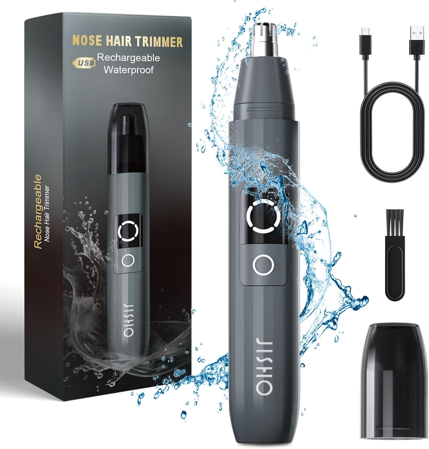 Rechargeable Ear and Nose Hair Trimmer
