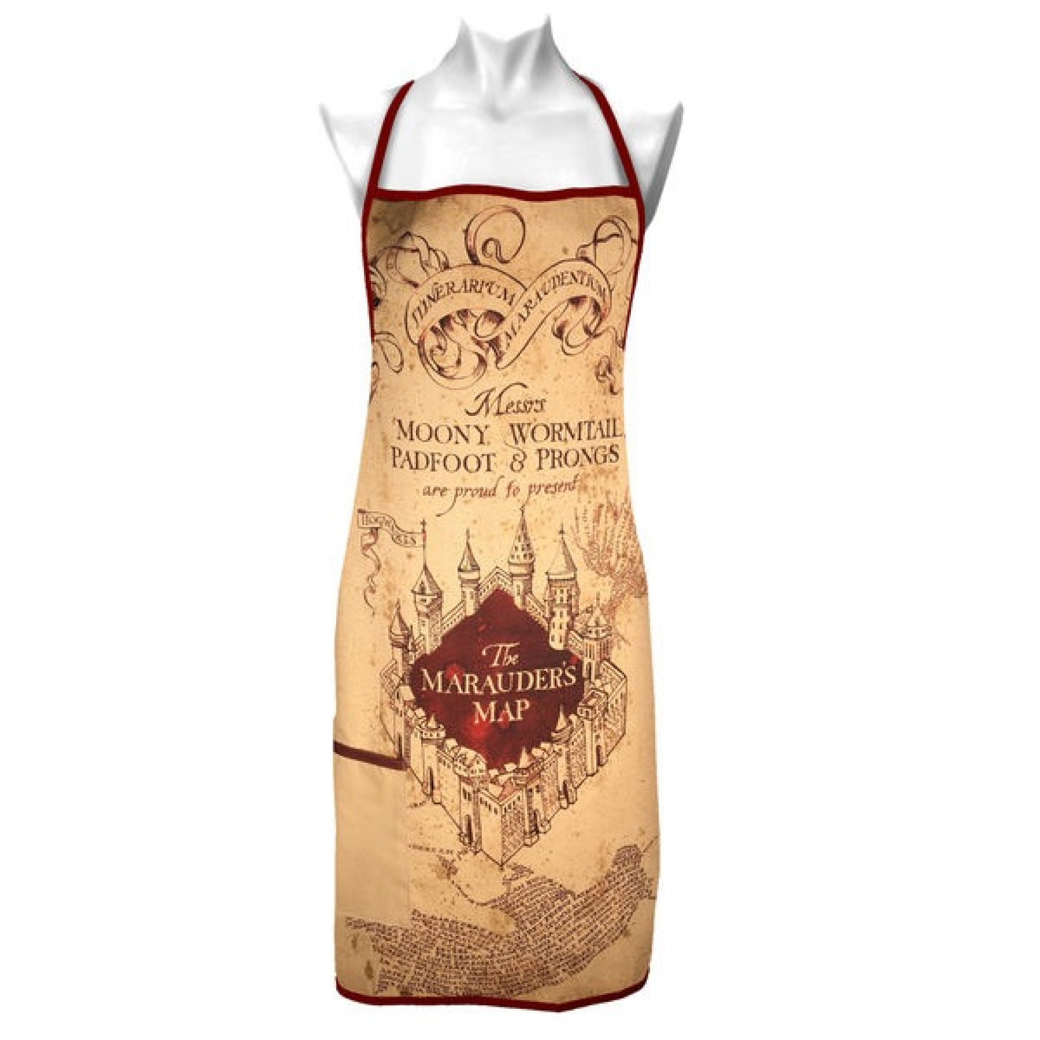 Harry Potter Marauder's Map Apron