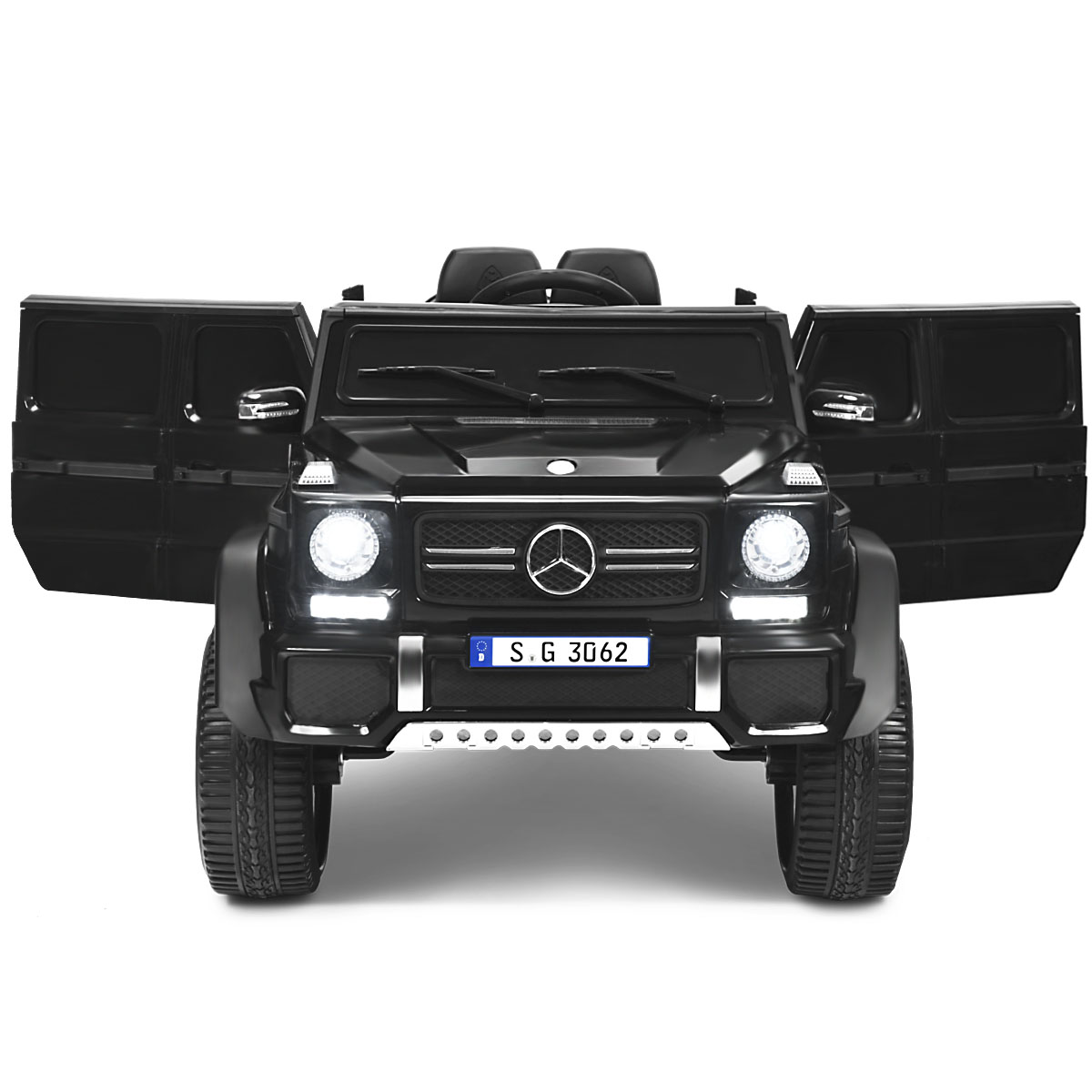 Costway Mercedes Benz 12V Electric Kids Ride On Car  RC Remote Control W/Tr