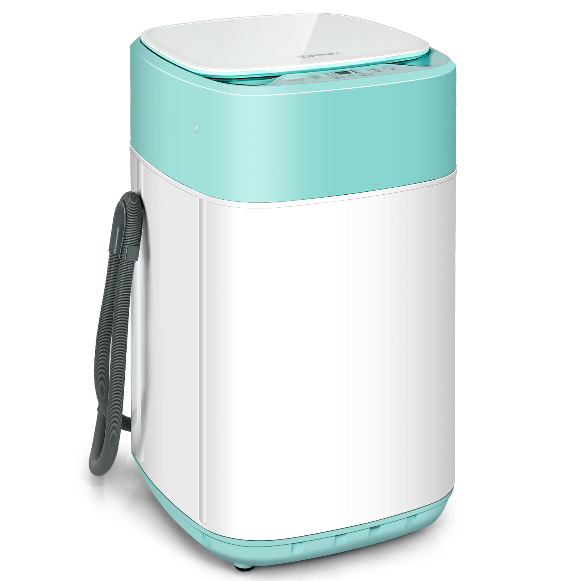 Costway 8lbs Portable Fully Automatic Washing Machine W/ Drain Pump
