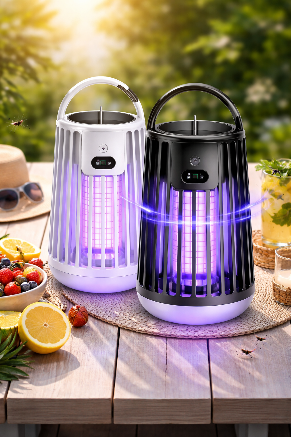 Seamless Outdoors UV Bug Zapper W Digital Display