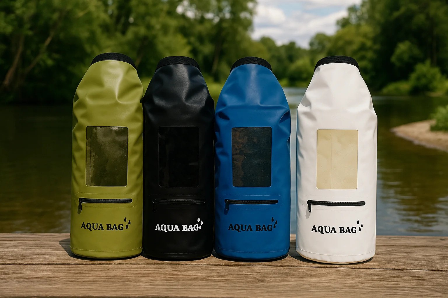 Aqua Bag 20L Dry Bag - Waterproof Phone Slot