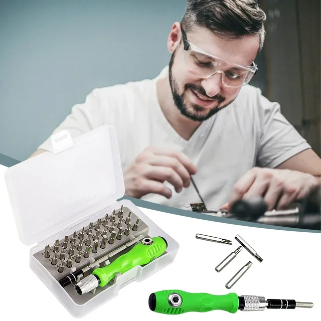 Clearance Precision Screwdriver Set 32 in 1 Mini Magnetic Screwdriver Set Repair Tool Set