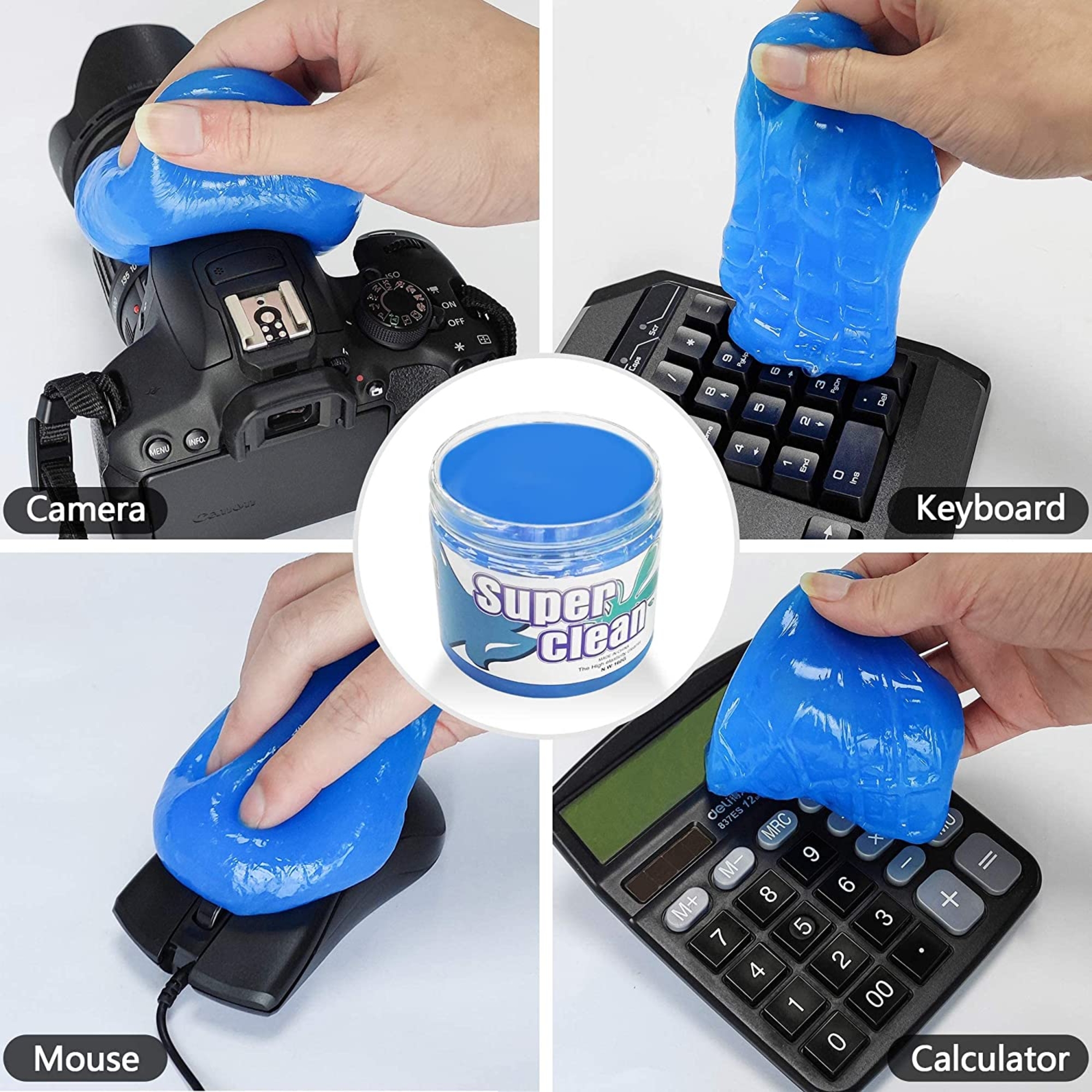 2-pack Universal Car Cleaning Gel for Dust Cleaning