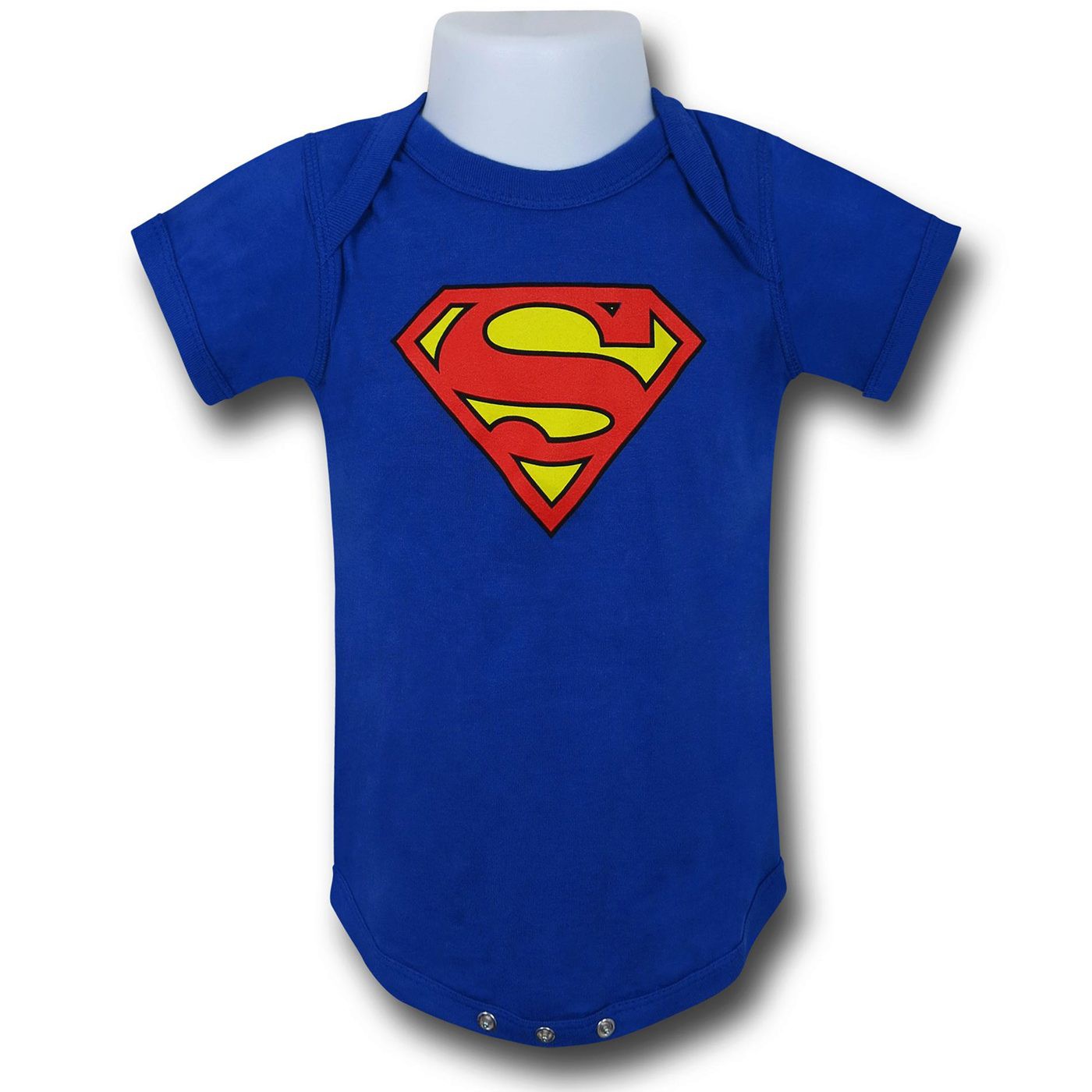 Superman Symbol Royal Blue Infant Snapsuit 24$