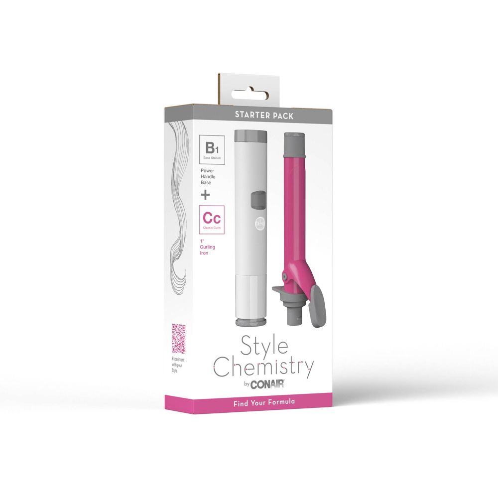 Conair Style Chemistry Starter Kit - Power Handle + Curling Iron - 1