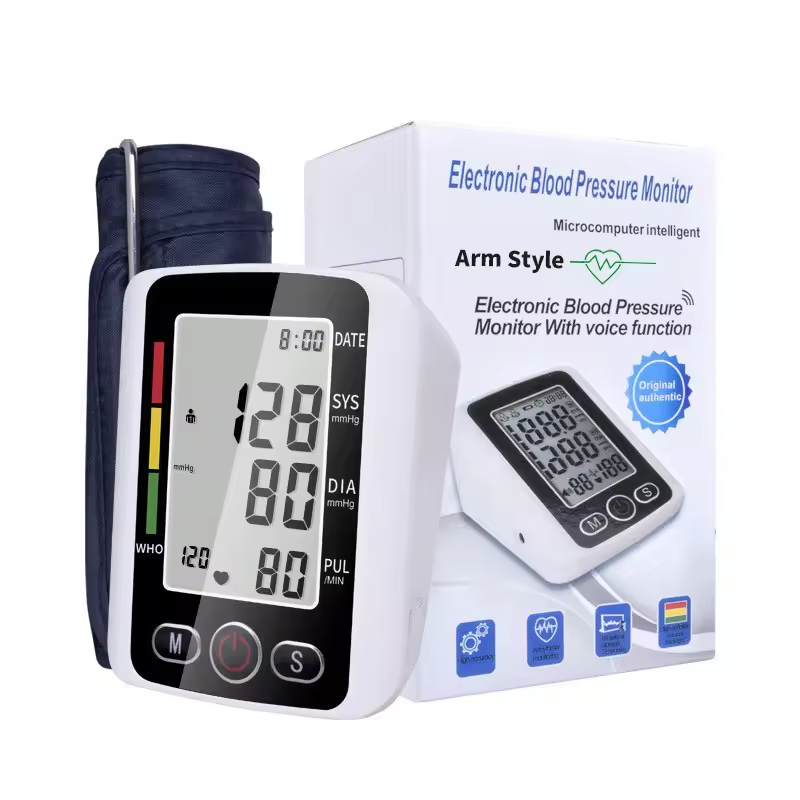 Blood Pressure Monitor Digital Monitor Upper Arm Automatic Heart Rate Monitor