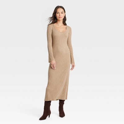 chinese dress ladies A New Day Women's Long Sleeve Dress