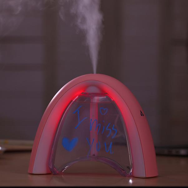 USB Rainbow Air Humidifier with Message Board - 3 Colors USB Rainbow Air Humidifier with Message Board - 3 Colors