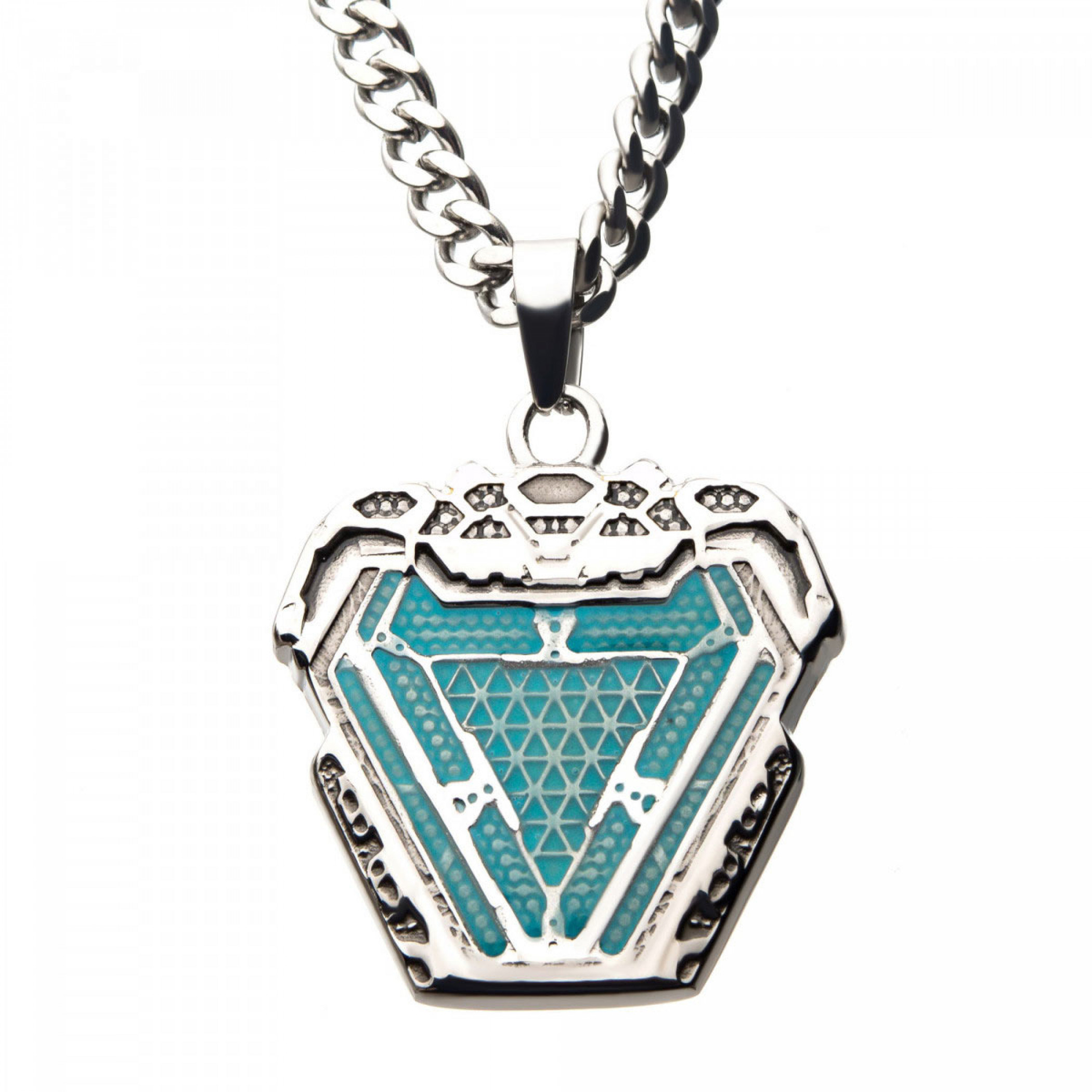 Iron Man Arc Reactor Steel Necklace