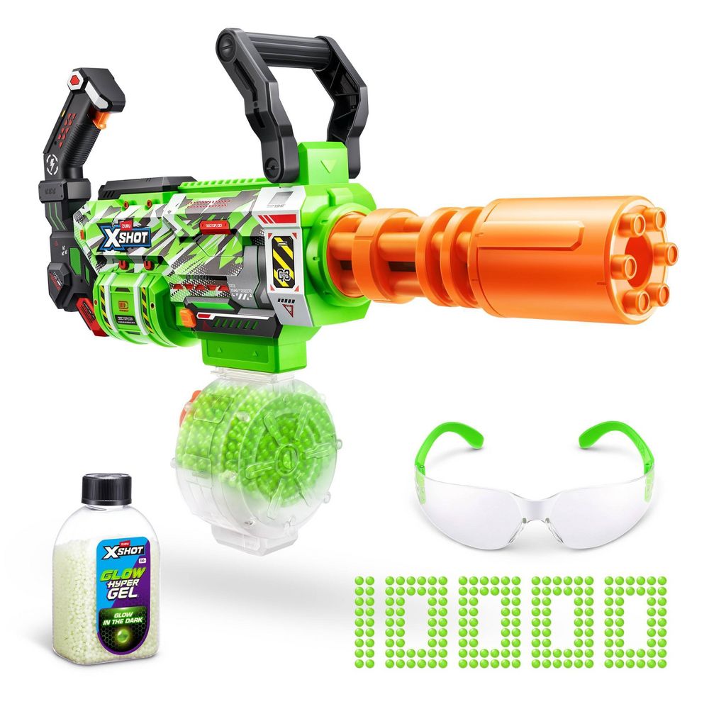 XSHOT Hyper Gel Gatling Toy Gel Blaster by ZURU