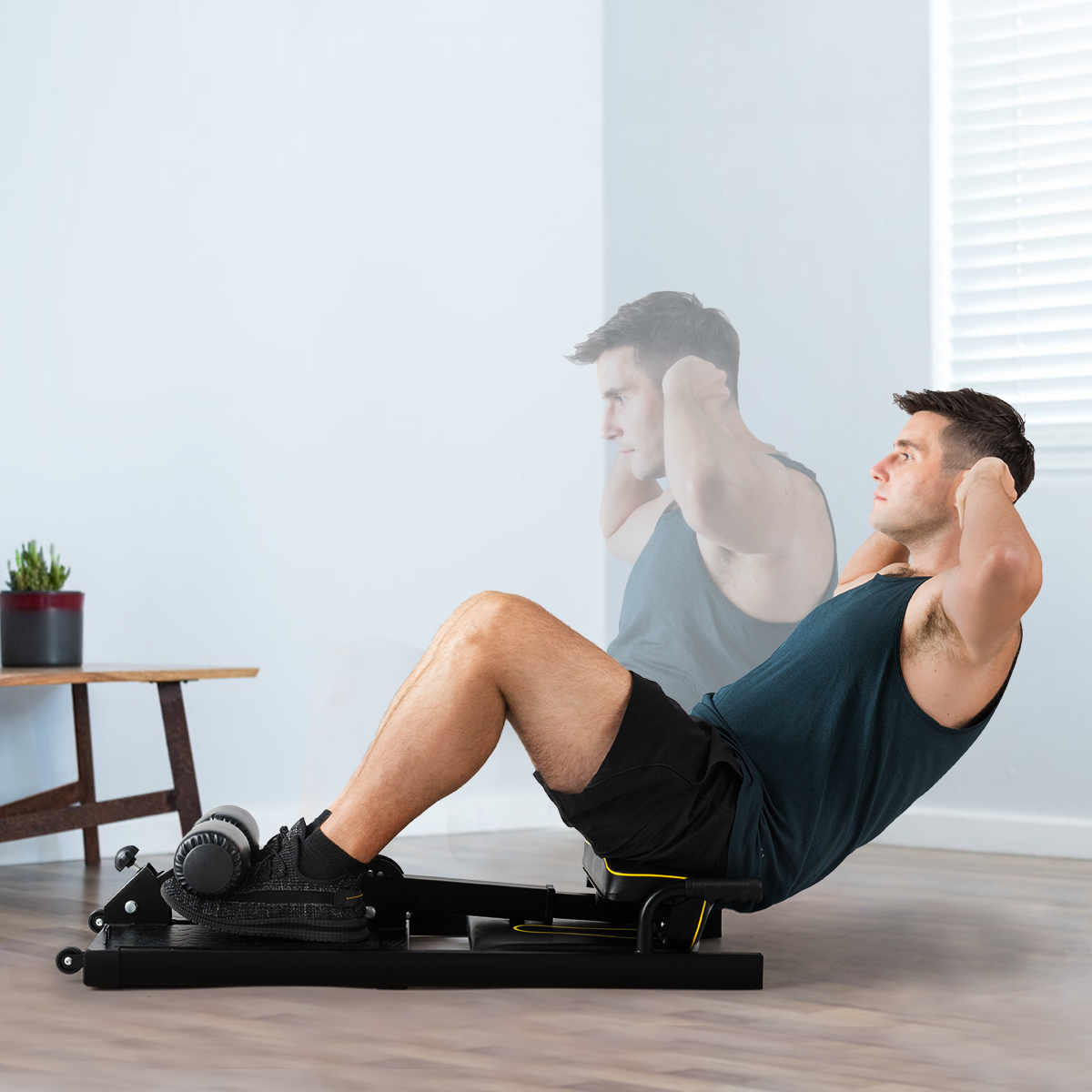 GoPlus 8-in-1 Multifunction Squat Machine