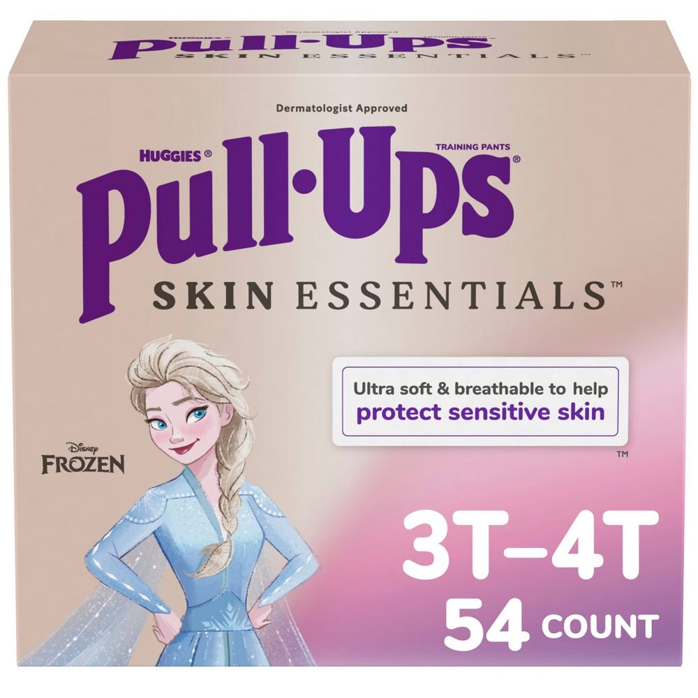Pull-Ups Skin Essentials Girls' Disposable Potty Training Pants
