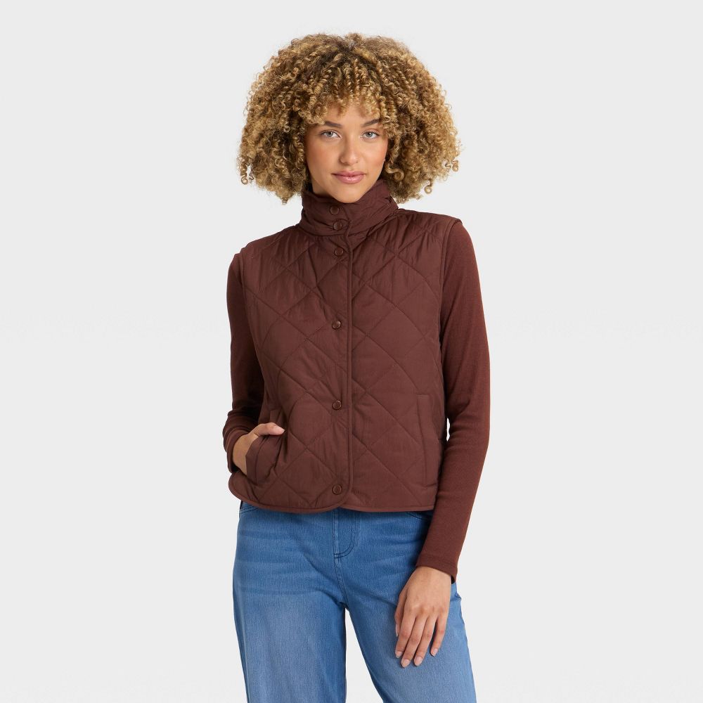 Women's Quilted Vest - A New Day