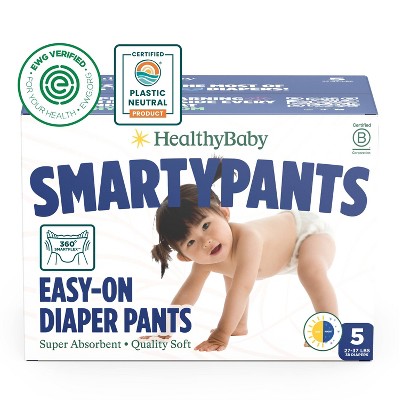 38ct HealthyBaby SmartyPants Disposable Diaper Pants Potty Training Cotton