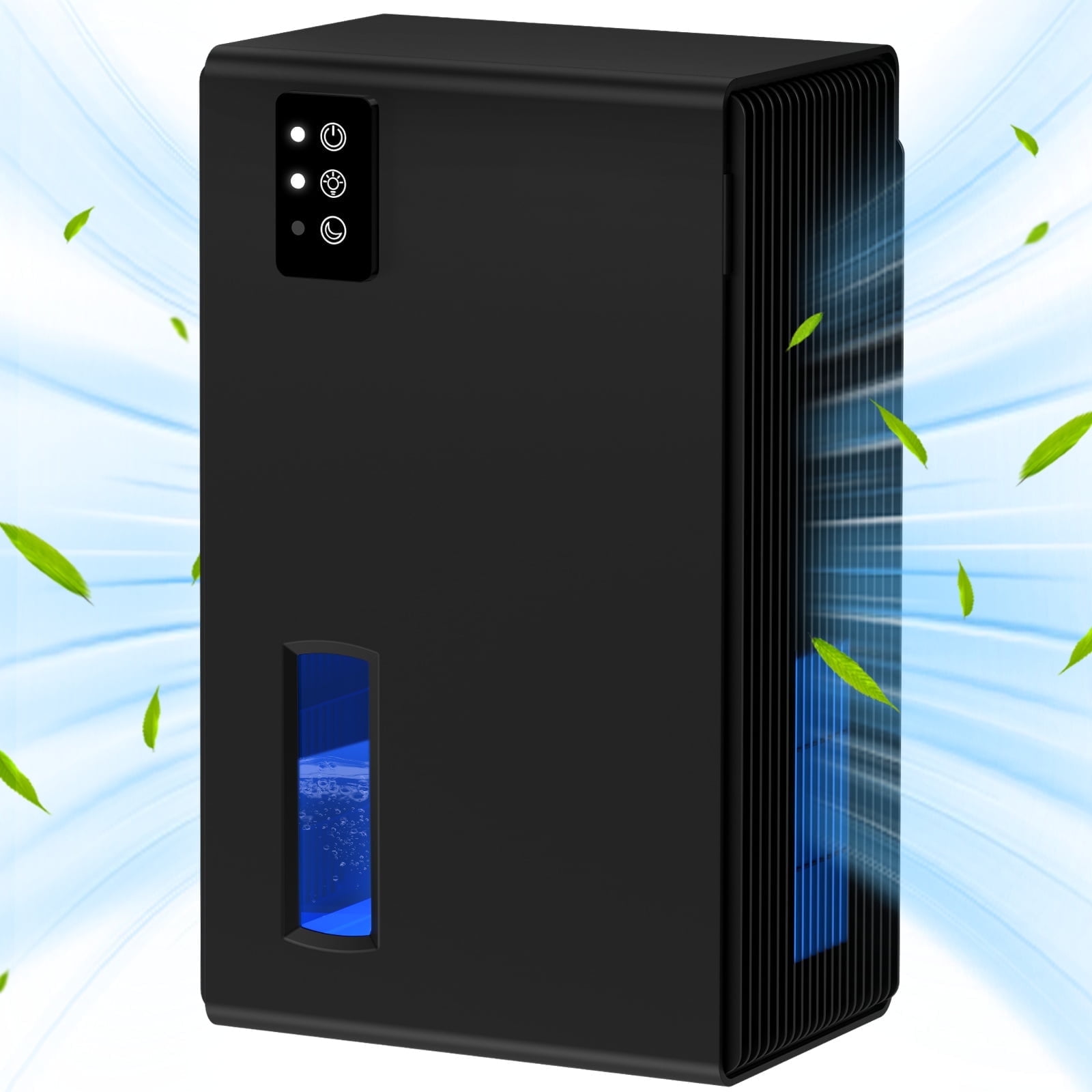 Ninesky Dehumidifier For Home 95 Oz Water Tank 800 Sq.Ft   All Black