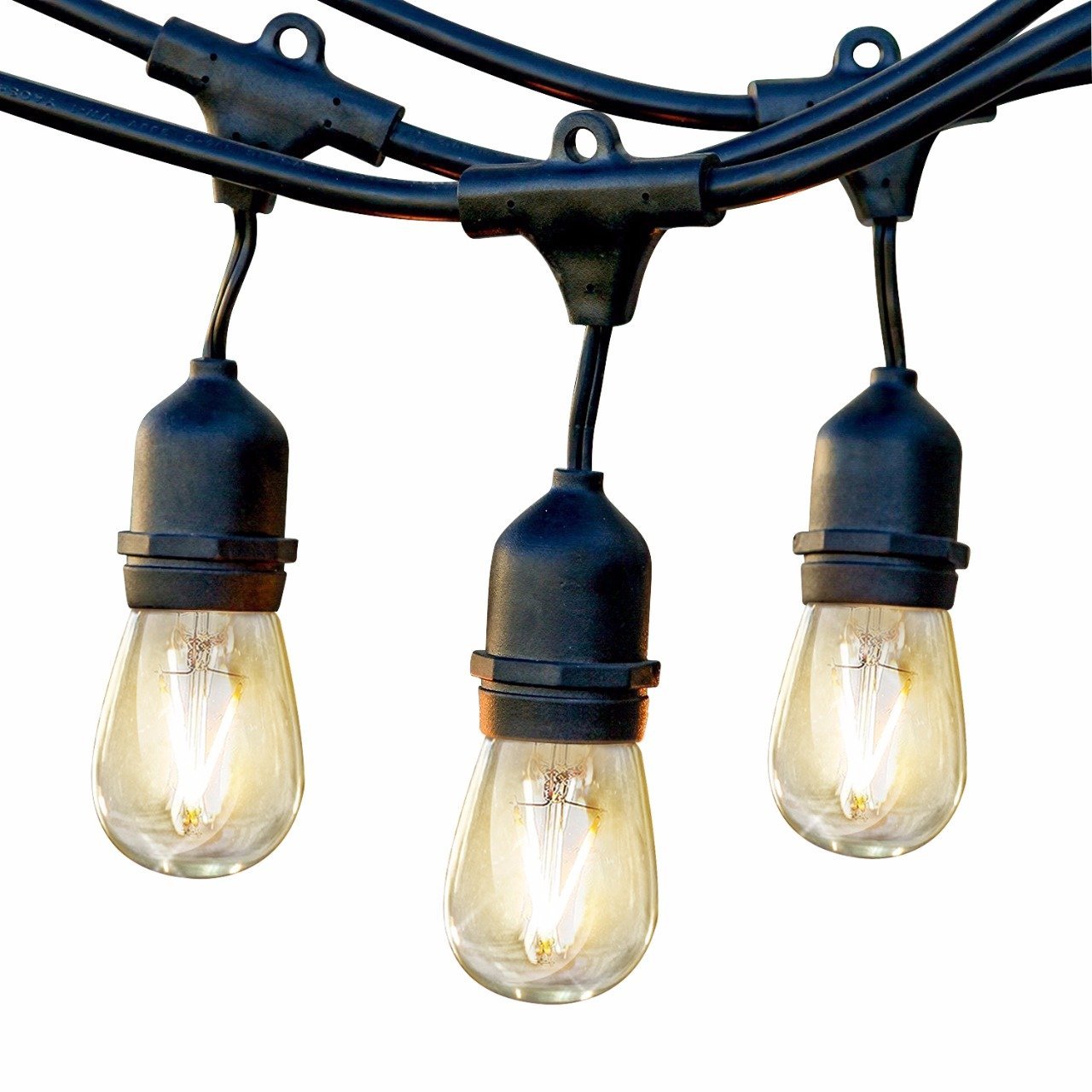 48' 15 Bulb Outdoor String Light