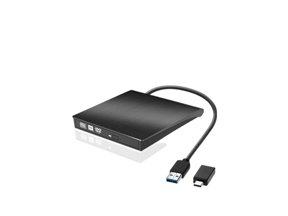 External DVD Drive Writer USB 3.0 Type-C For Laptop PC