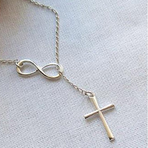 Women s Infinity Cross Pendant Necklace Women s Infinity Cross Pendant Necklace