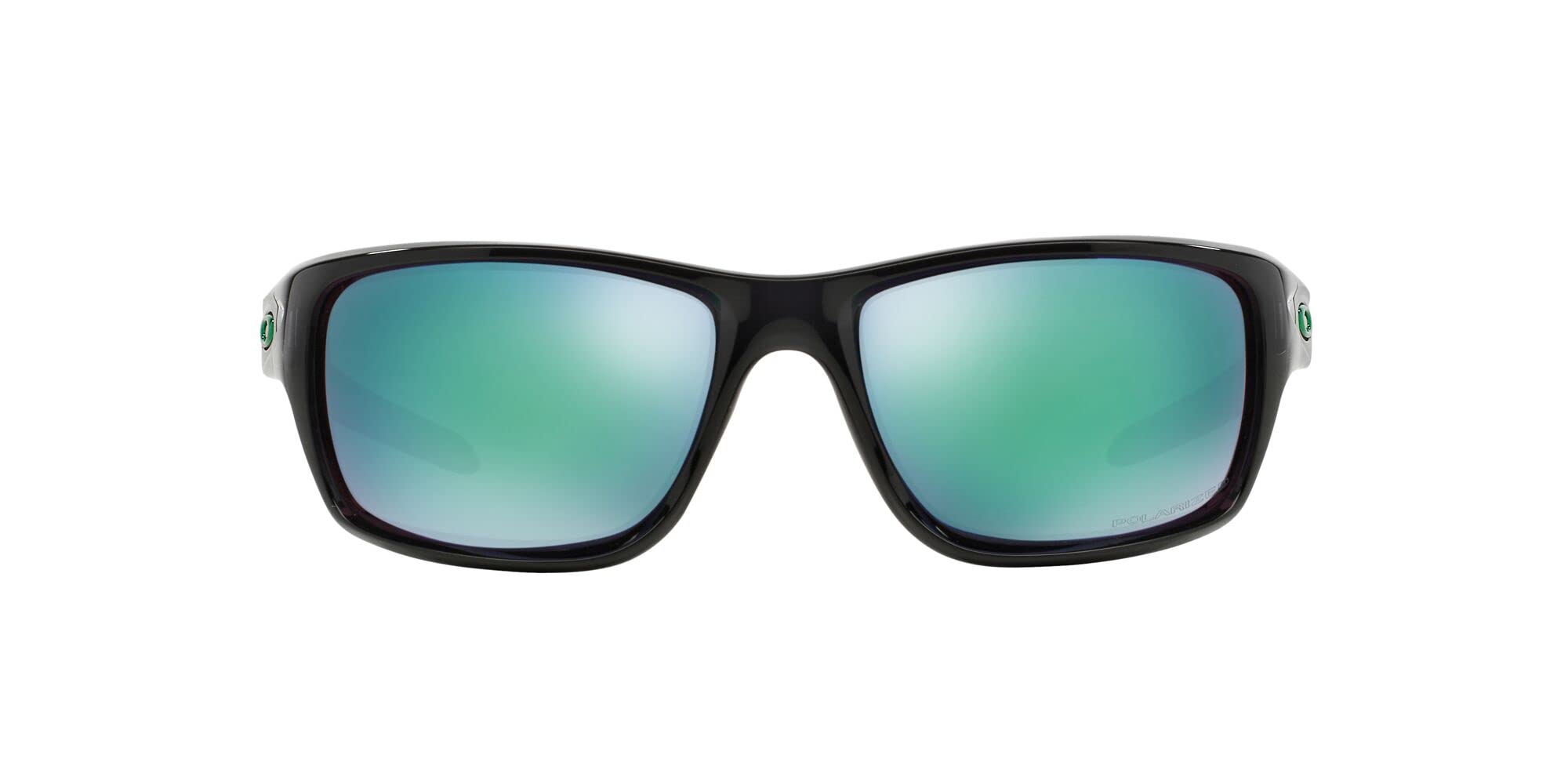 Oakley Canteen Polarized Jade Iridium Wrap Men's Sunglasses