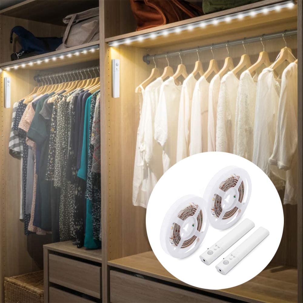 2-Pack: Motion Activated LED Light Strip (6.5 Feet)