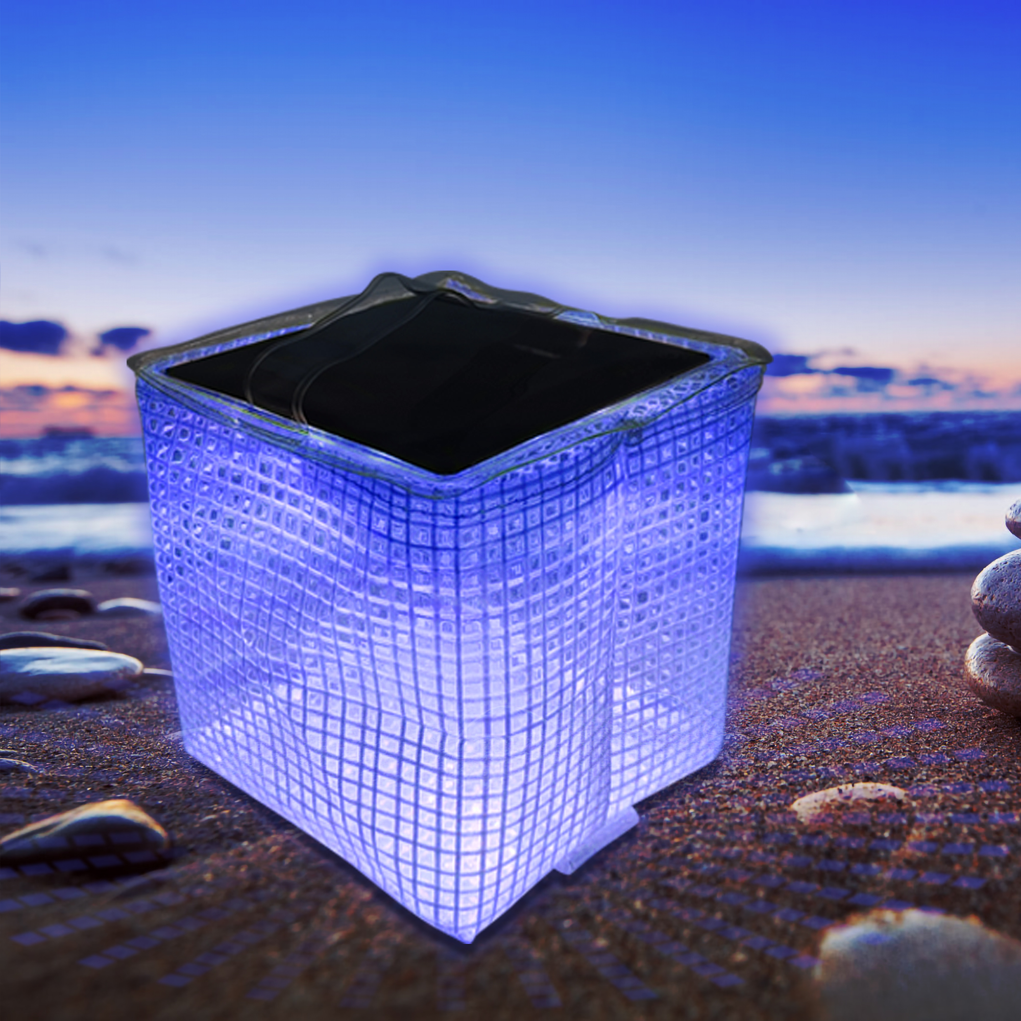 Outdoor Portable Folding Solar Lamp