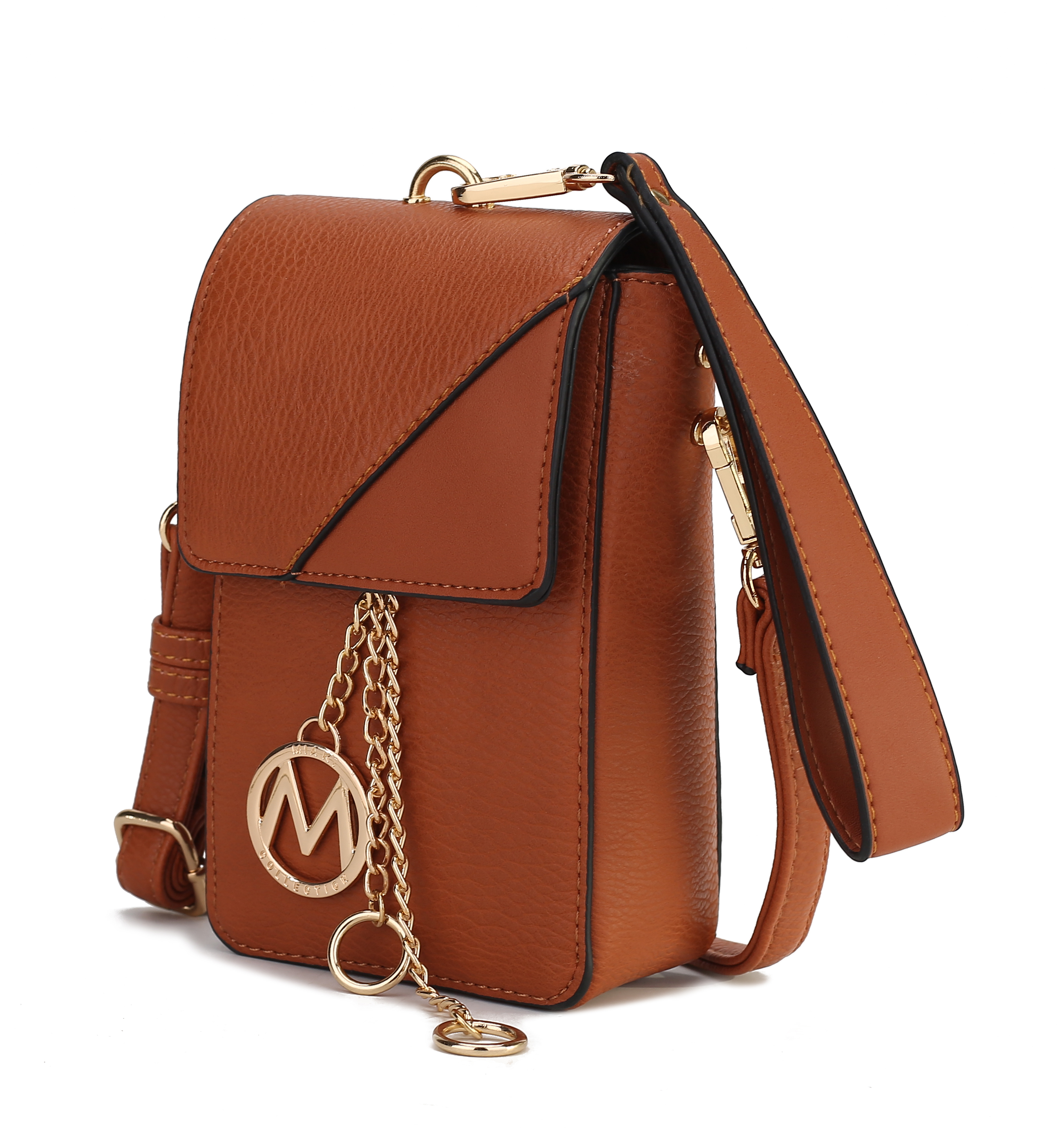 MKF Collection Hannah Vegan Leather Women's Crossbody & Wristlet by Mia k