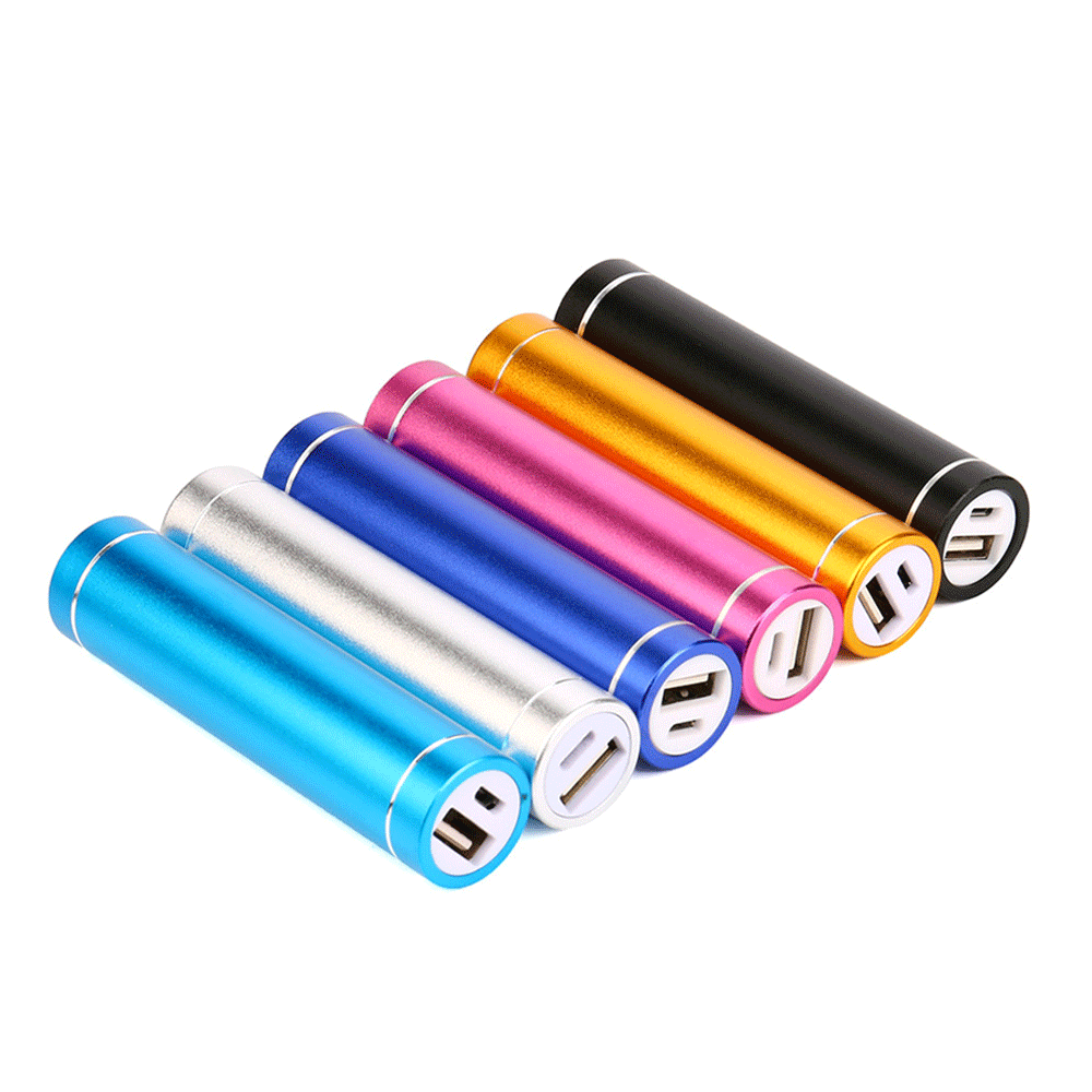 3-Pack Portable Battery Charger for Mobile Devices - Assorted Colors 3-Pack Portable Battery Charger for Mobile Devices - Assorted Colors