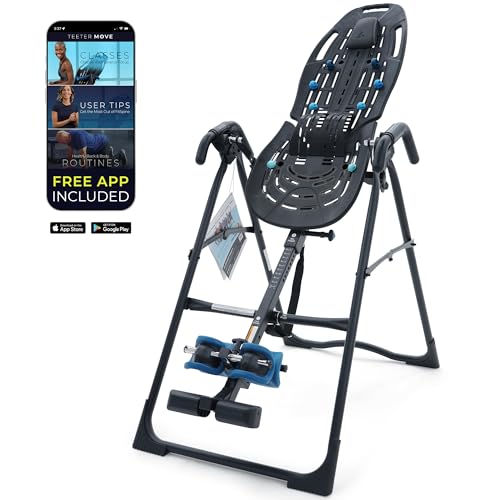 Teeter Ep-560 Ltd. Inversion Table For Back Pain E61006f - Black