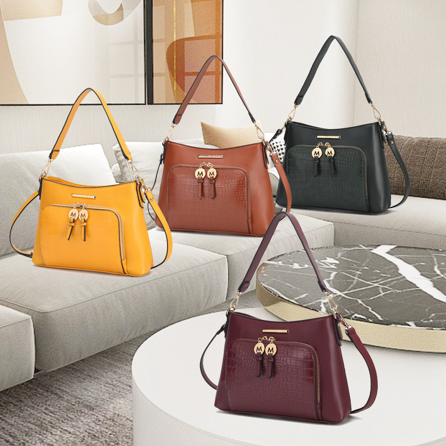 MKF Collection Anayra Handbag/Shoulder Bag by Mia K
