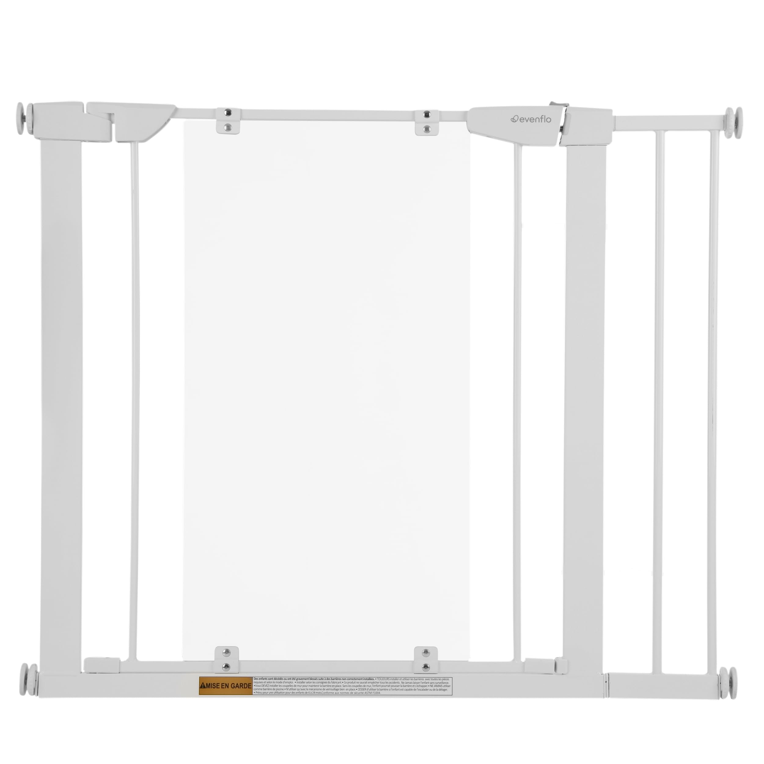 EVENFLO EASY WALK-THRU CLEAR GATE - CLEAR