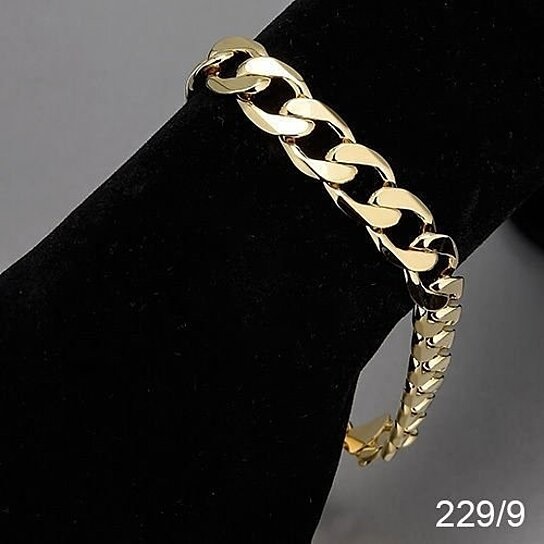 Yellow Gold Cuban Bracelet