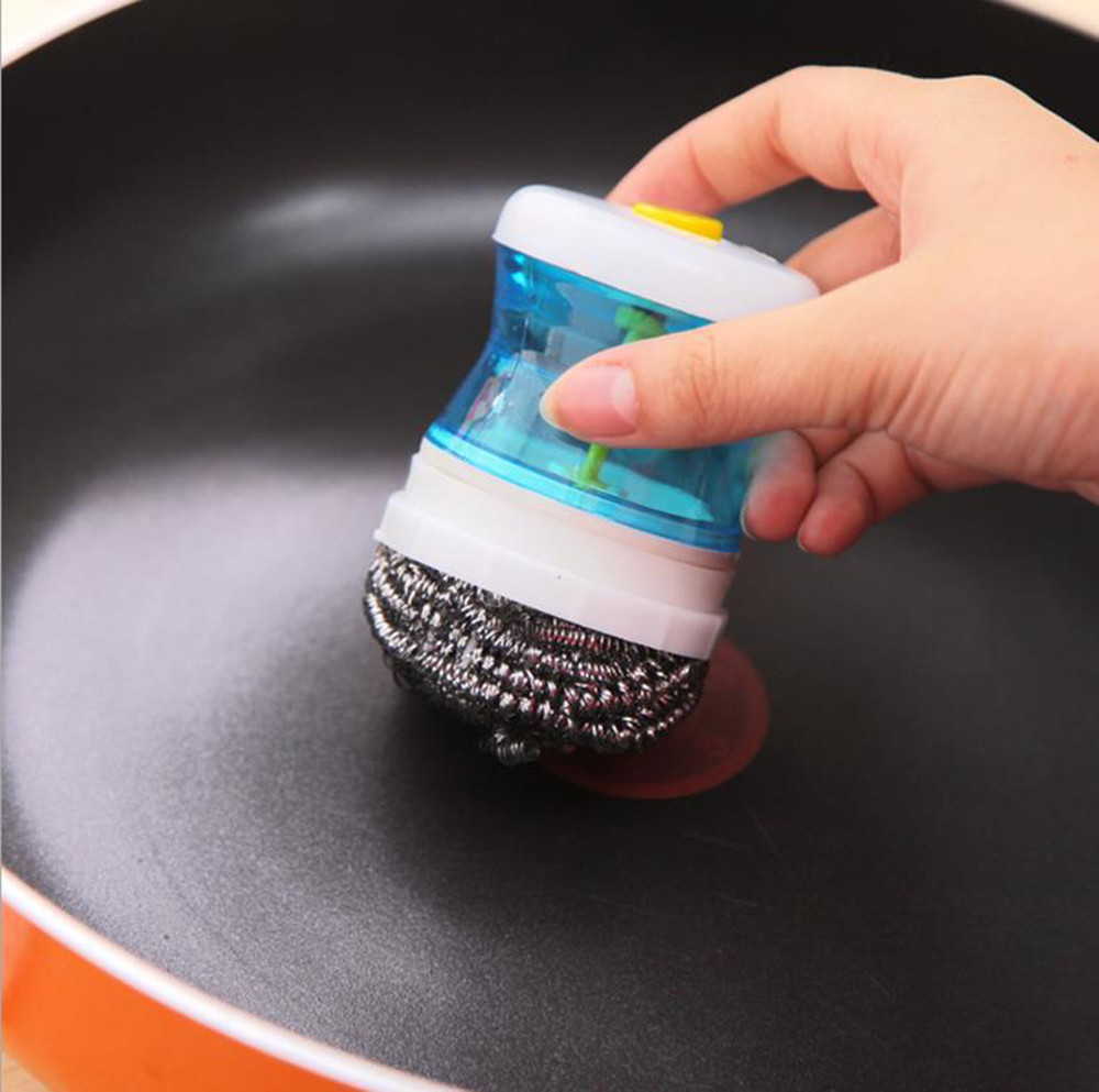 Palm Scrubber Wash Clean Tool Holder Soap Dispenser Brush Dish Washer Palm Scrubber Wash Clean Tool Holder Soap Dispenser Brush Dish Washer