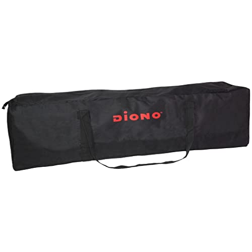 DIONO BUGGY BAG, PERFECT STROLLER BAG FOR TRAVEL, PADDED SHOULDER STRAPS - BLACK