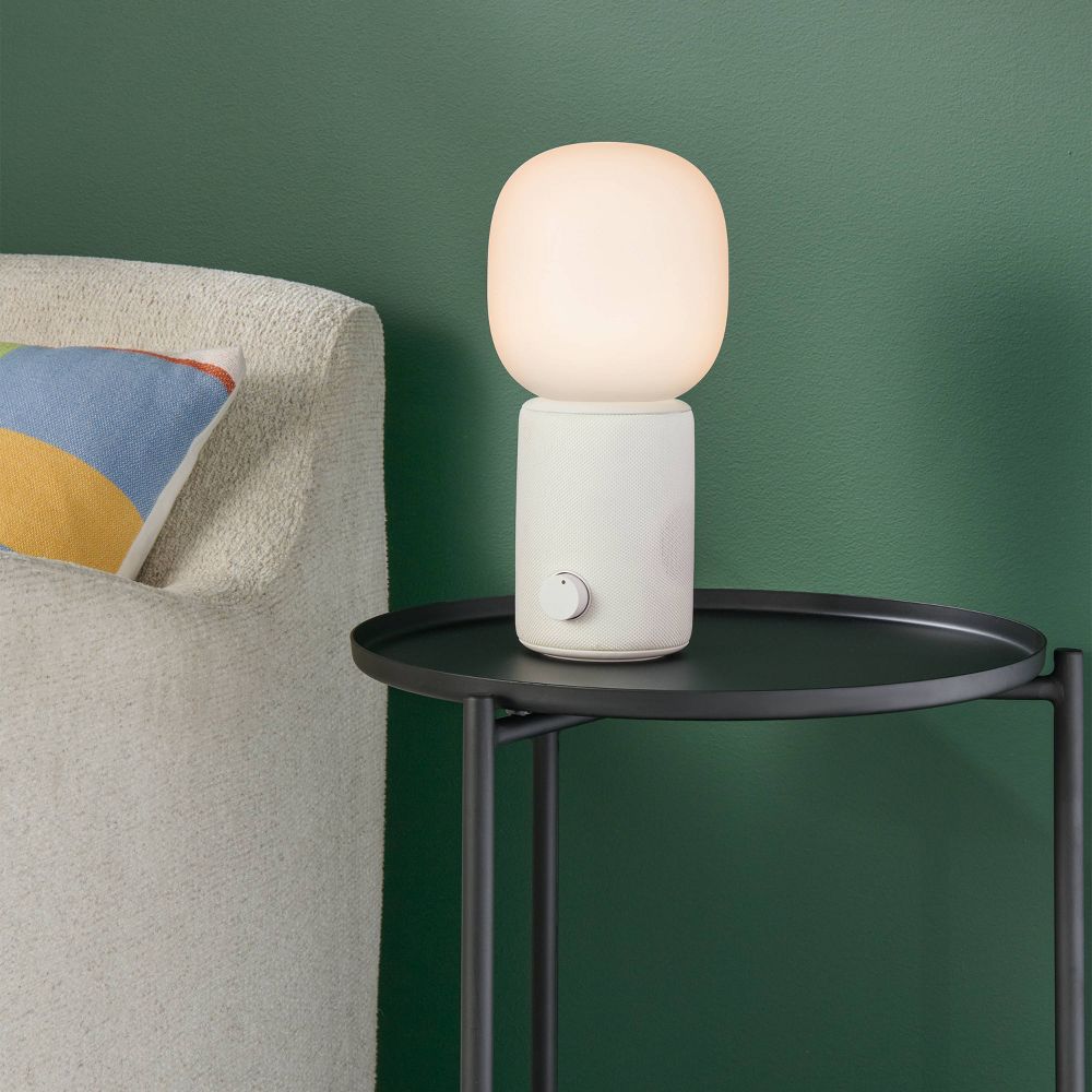 Portable Speaker Table Lamp (Includes LED Light Bulb) - Room - Open Box