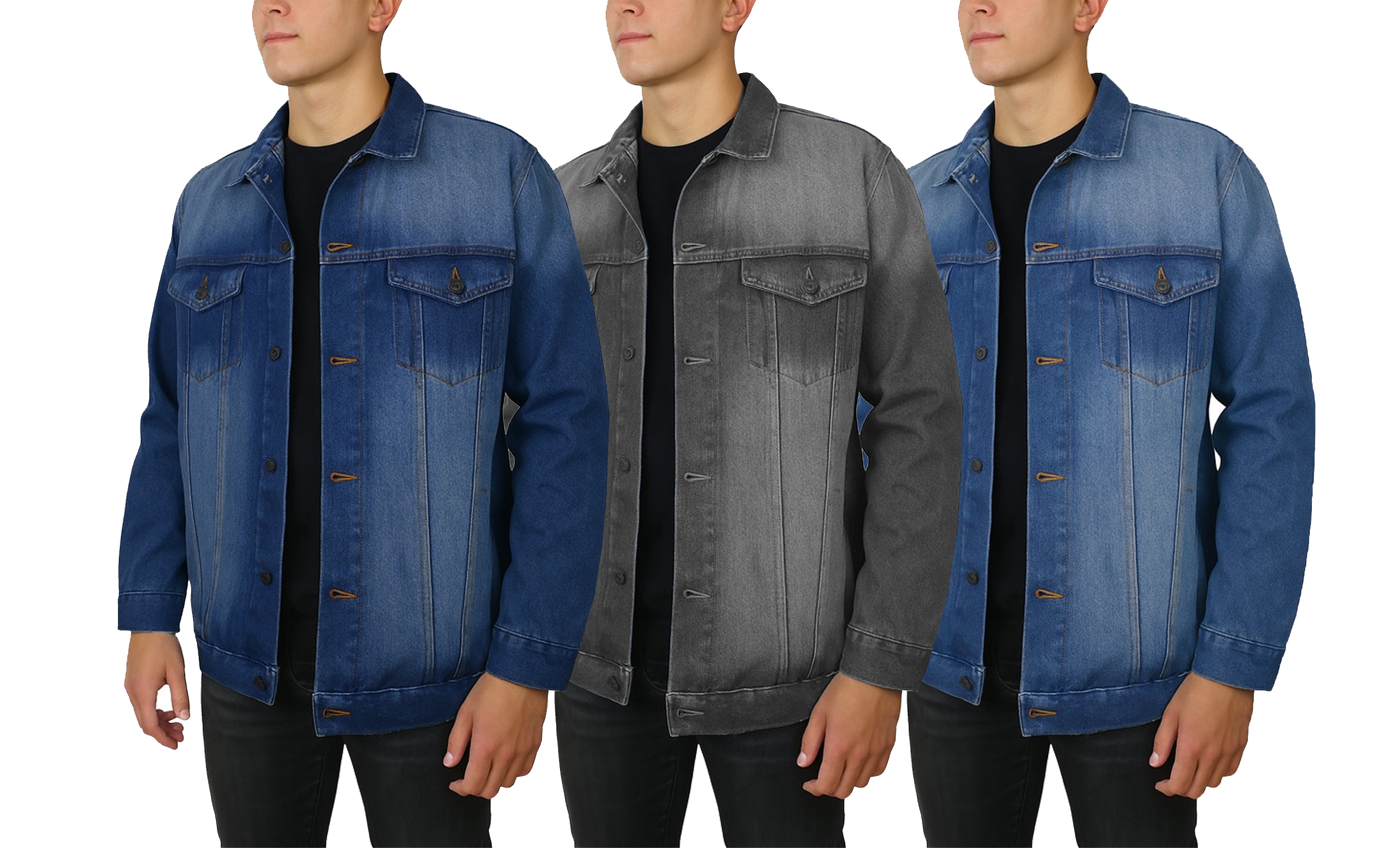 Men’s Classic Denim Jacket (S-2XL)