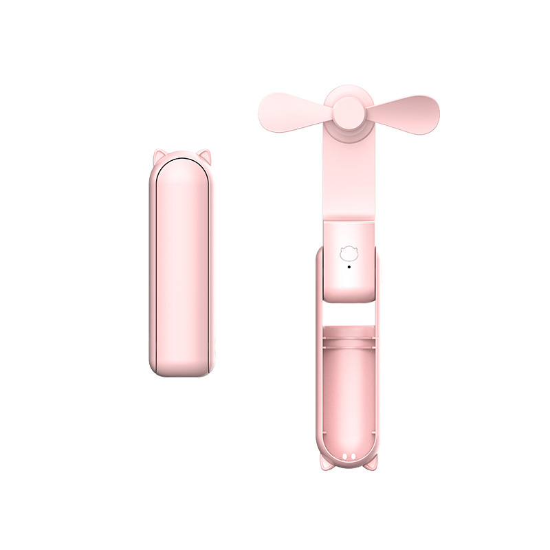 Portable Handheld Fan, Mini 3 In 1 with Rechargeable Battery, Personal Pocket Fan for Travel