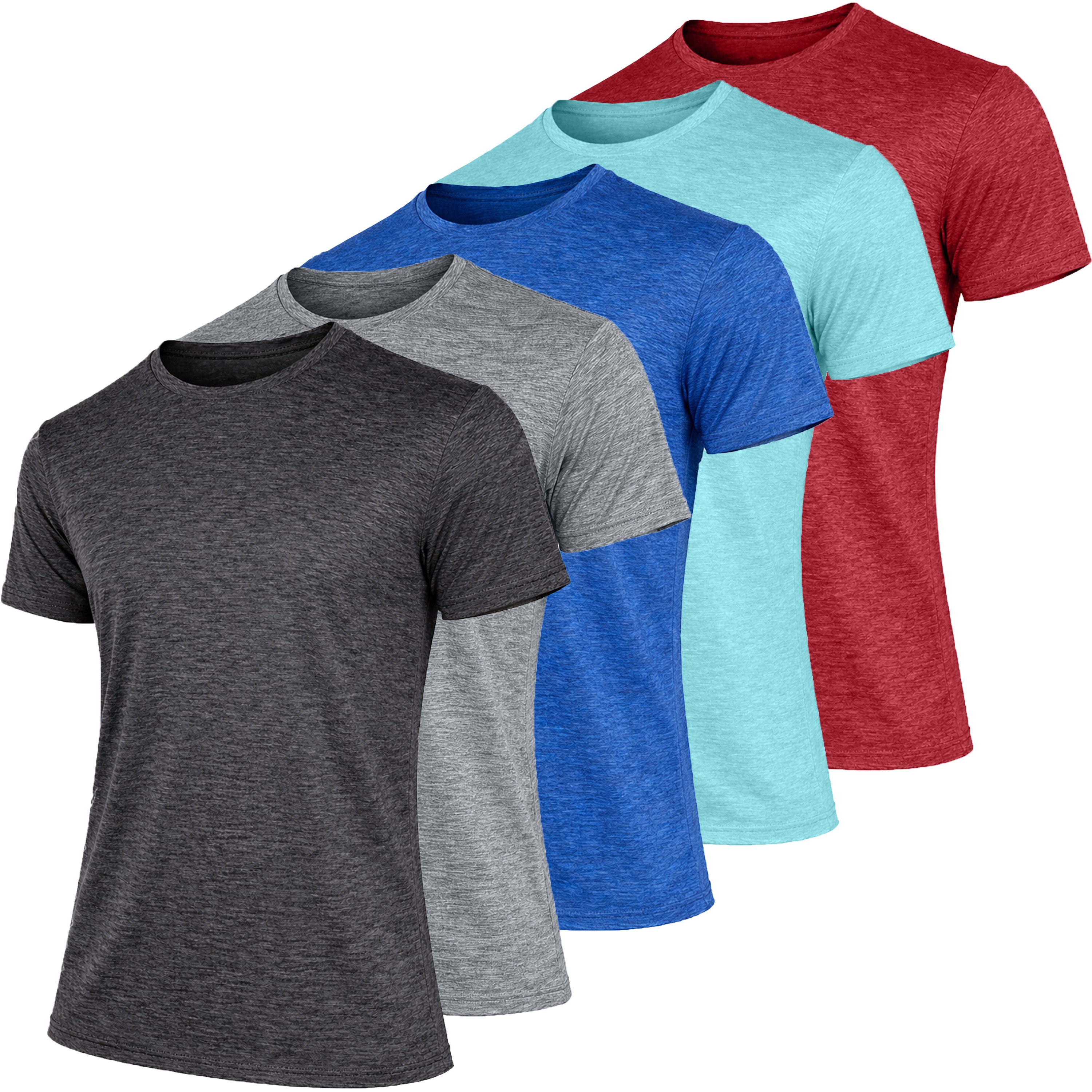 Men's Moisture Wicking Performance Short Sleeve Tee (S - 3XL)
