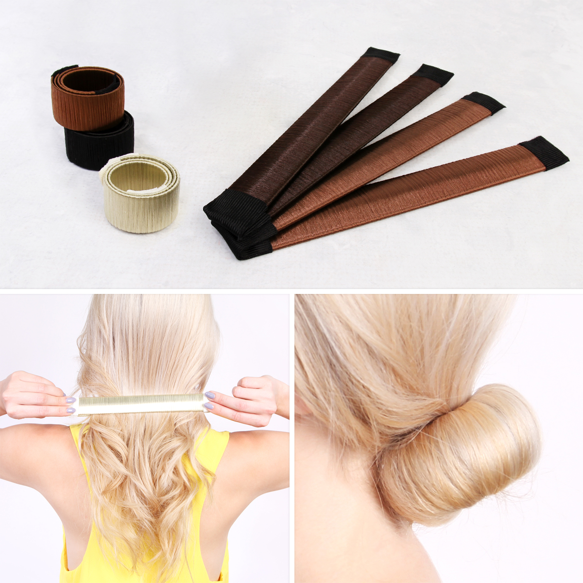 New French Twist Bun Maker 5 Colors! BelleChic