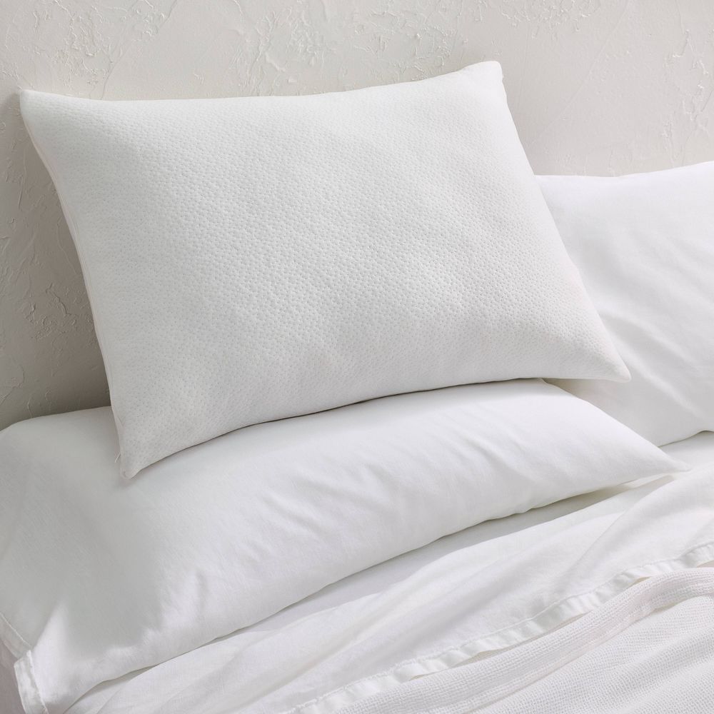 Standard/Queen Medium Machine Washable Memory Foam & Down Alternative Bed Pillow