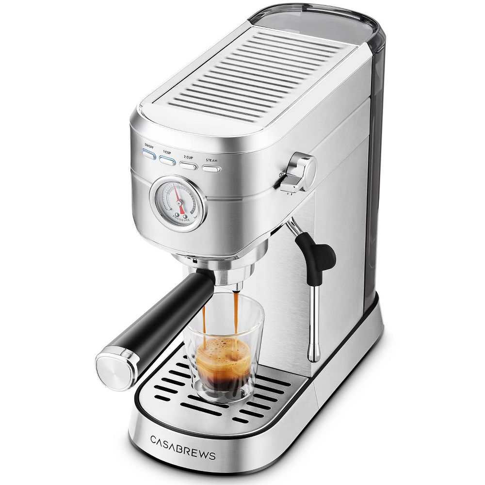 CASABREWS CM5418 20 Bar Espresso Machine and Coffee Maker with Pressure Gauge