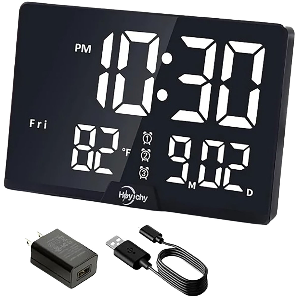 Digital Alarm Clock with LED Display