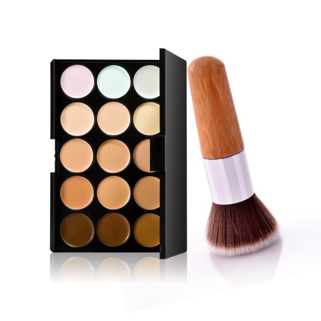 15 Colors Makeup Concealer Contour Palette Makeup Brush 15 Colors Makeup Concealer Contour Palette Makeup Brush